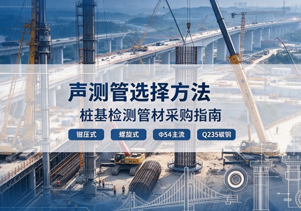 伍家岗声测管选型标准